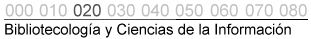 R020 Bibliotecolog�a y ciencias de la informaci�n